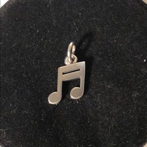 James Avery Sterling Silver Music Note Charm